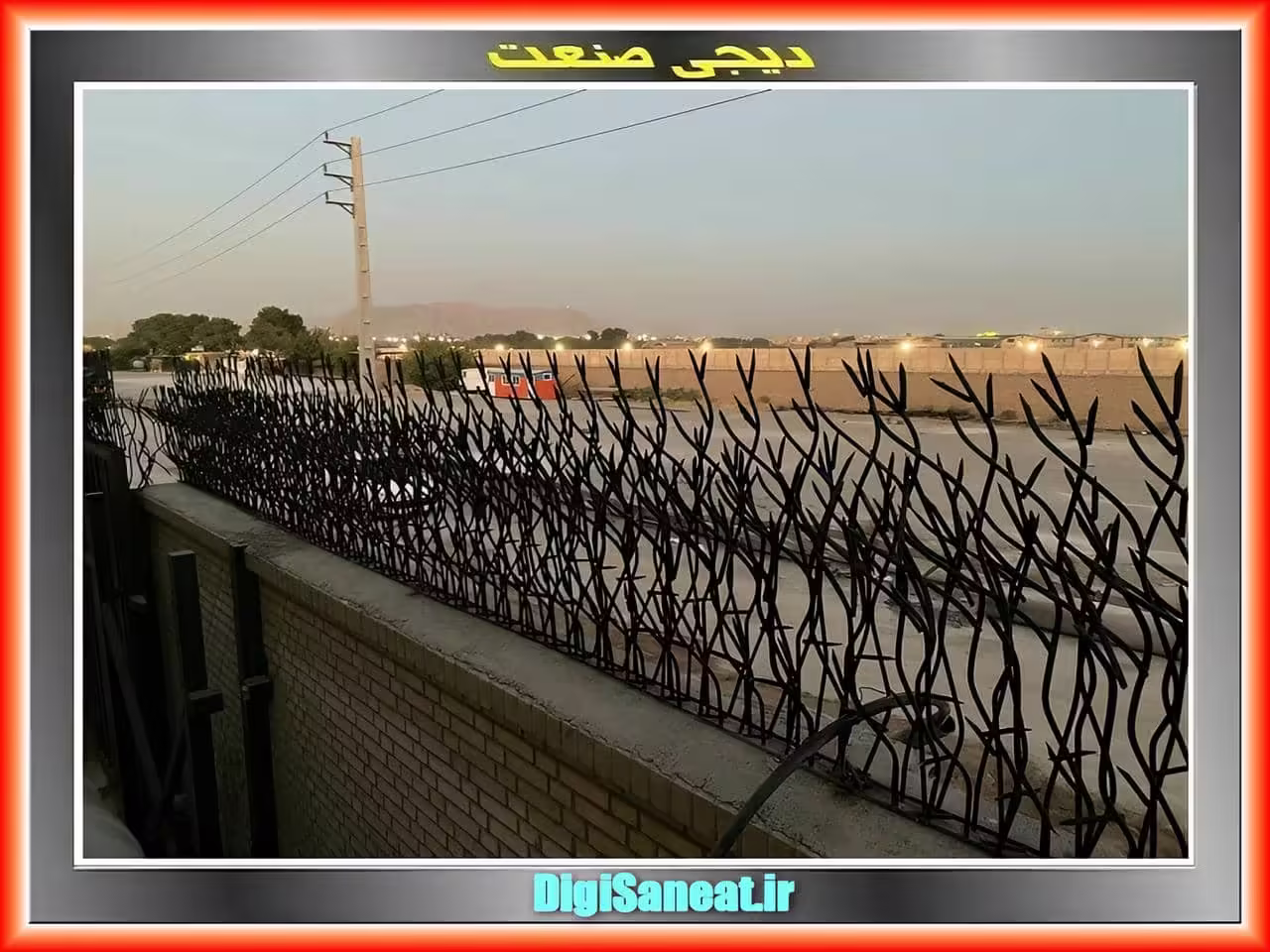 نرده دیواری: حفاظی مقاوم با طراحی زیبا