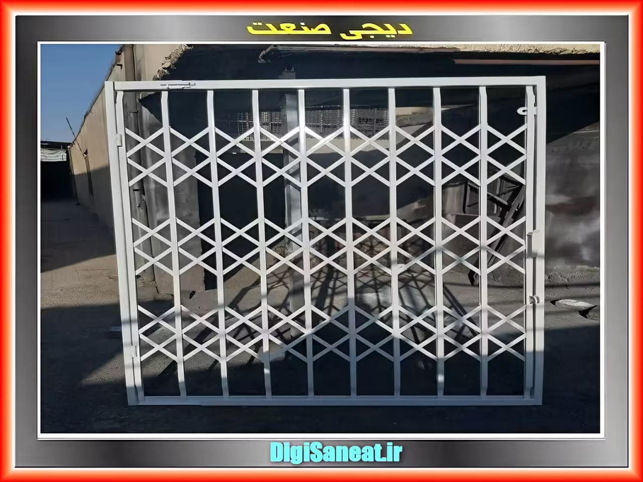 انواع مختلف حفاظ و درب آکاردئونی از جنس آهن