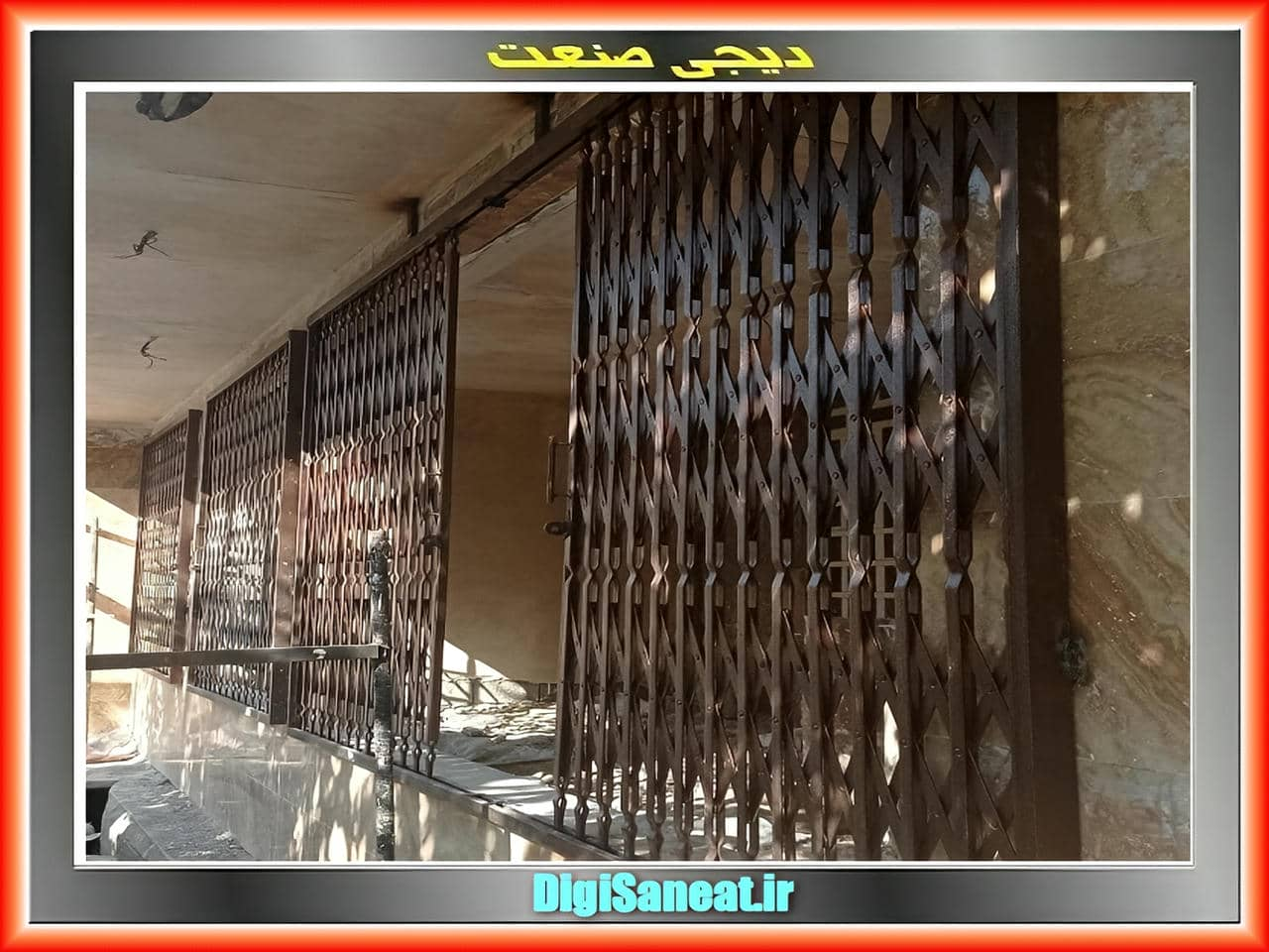 انواع مختلف درب آکاردئونی بر اساس تعداد ردیف ها