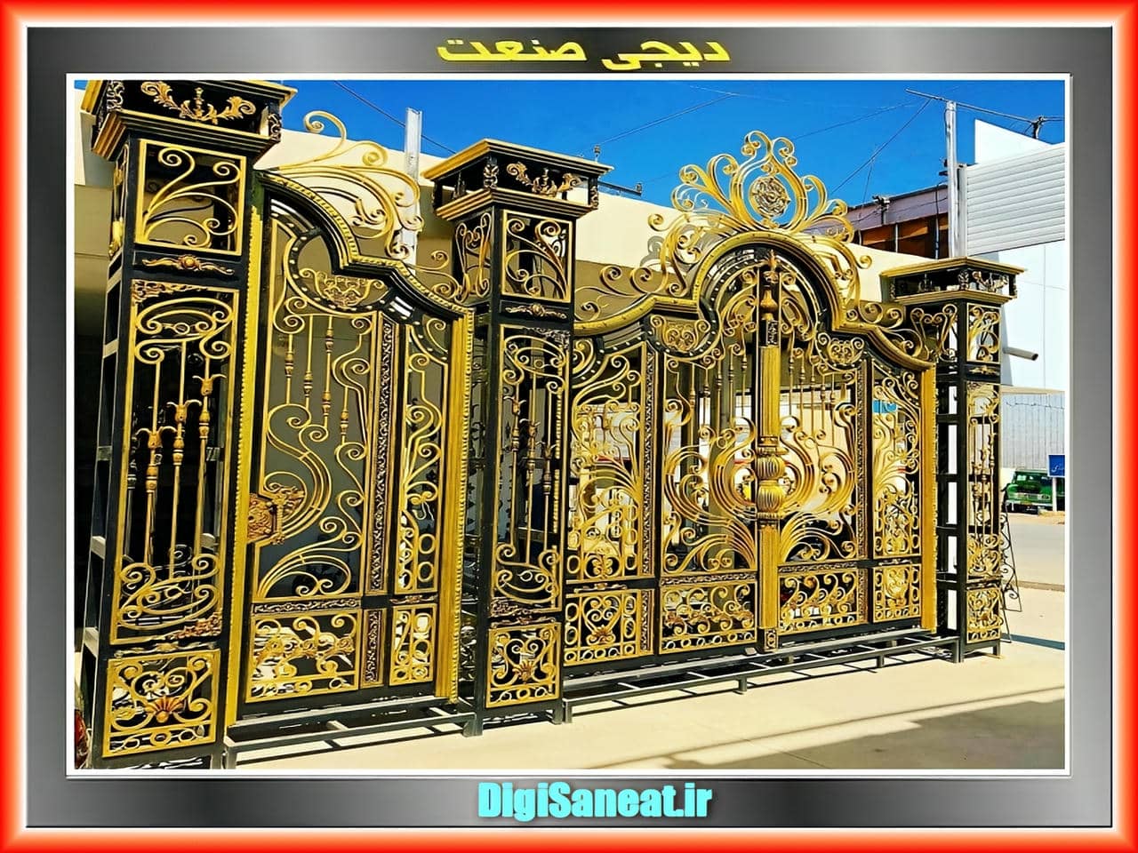 قیمت درب فرفورژه ویلایی