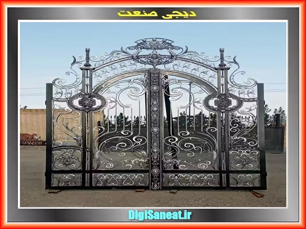 درب آهنی با روکش های ضد زنگ