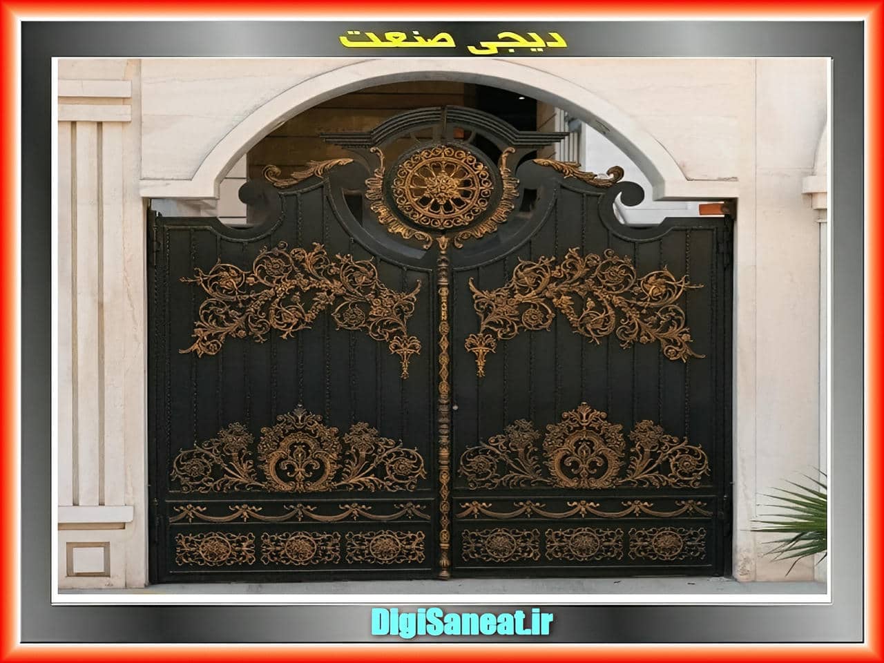 طراحی درب پارکینگ با رویکرد کاربردی