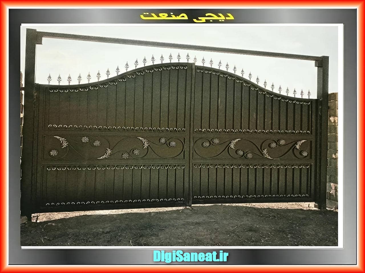 انتخاب ایده آل از میان درب پارکینگ آهنی