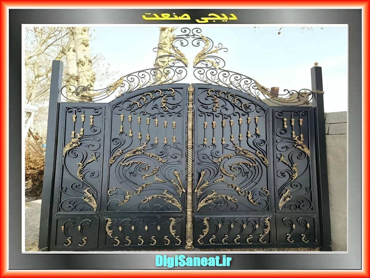 راهنمای کامل خرید انواع درب فرفورژه