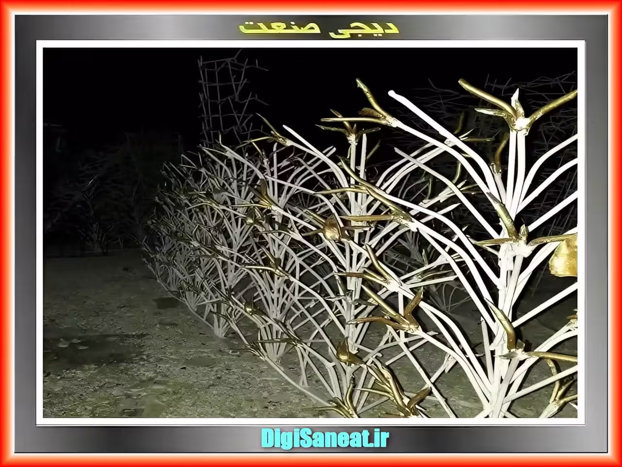 نرده گل لیلیوم | دیجی صنعت نرده گل لیلیوم