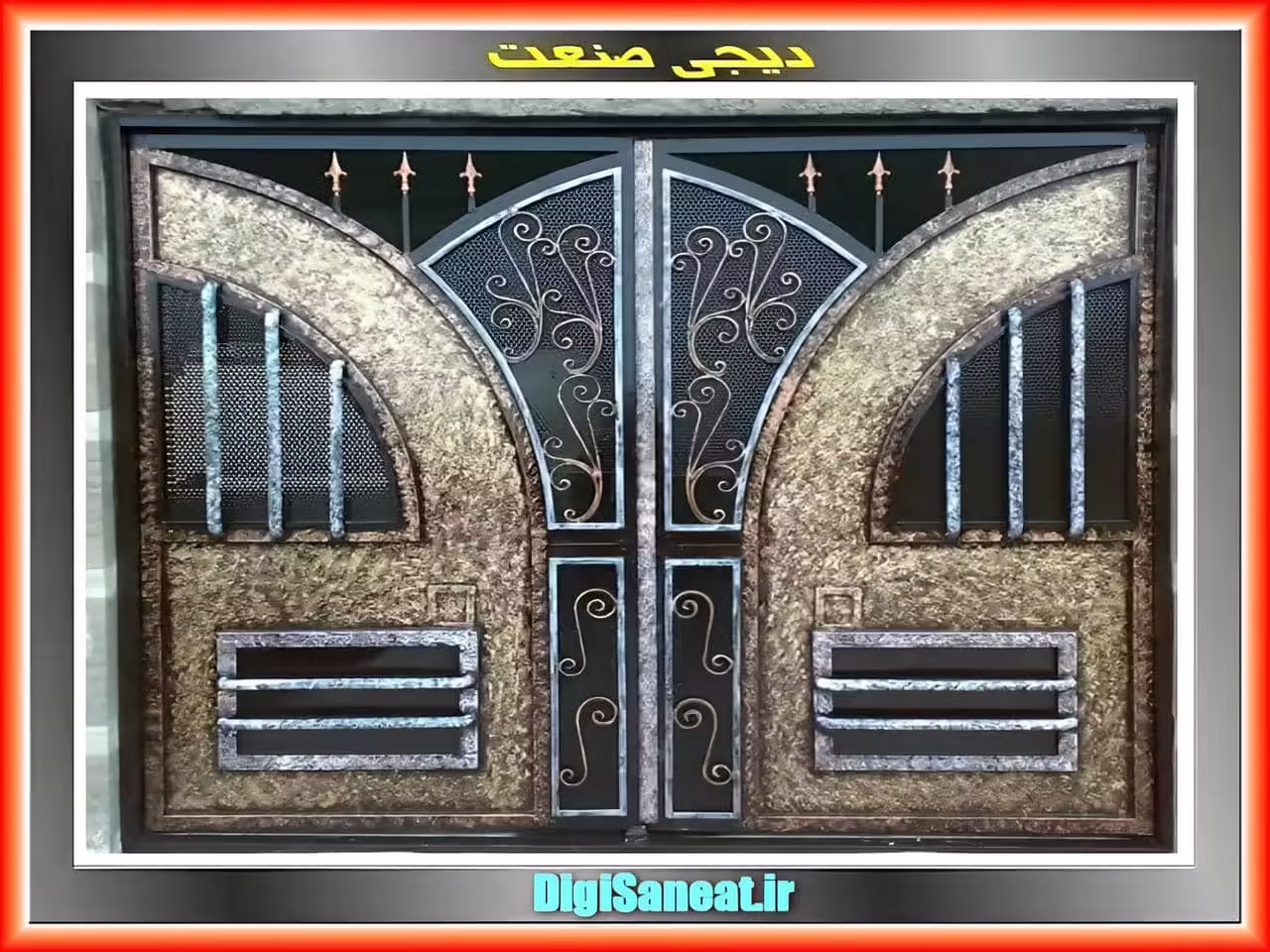 خرید درب ویلایی ساختمانی