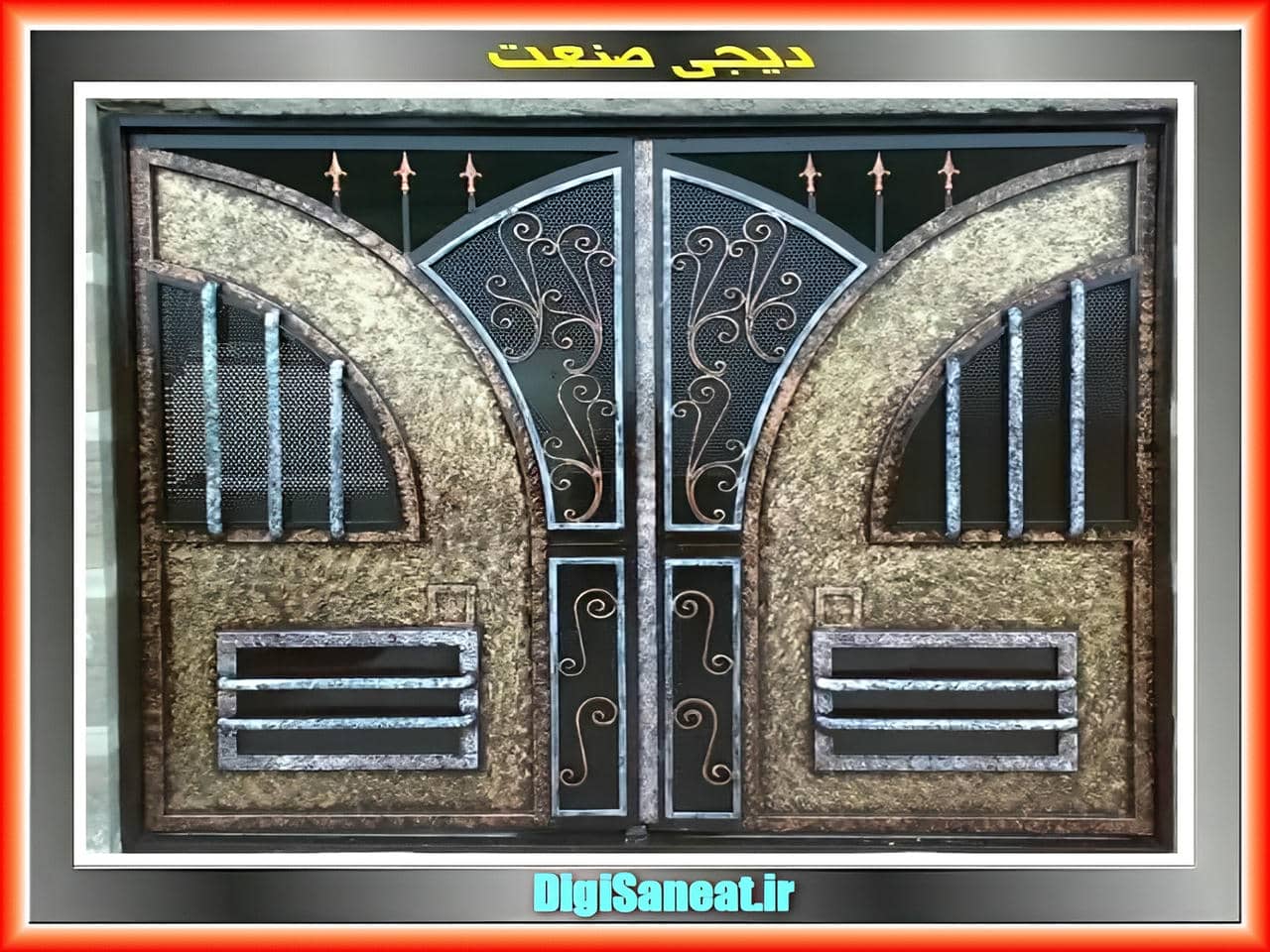 خرید درب ویلایی ساختمانی