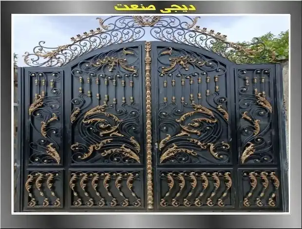 نصب درب آهنی فرفورژه در اصفهان