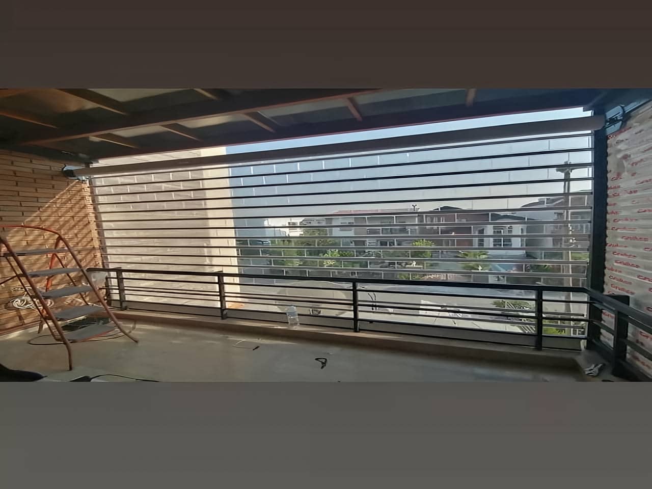 کرکره برقی با موتور تیوبلار