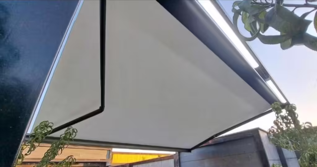 نحوه نصب سایبان برقی