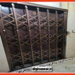 نصب قفل مخفی برای تقویت درب آکاردئونی