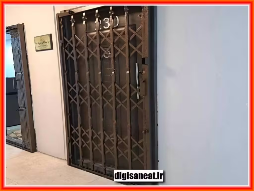 مدل 4 ردیف لوزی حفاظ آکاردئونی