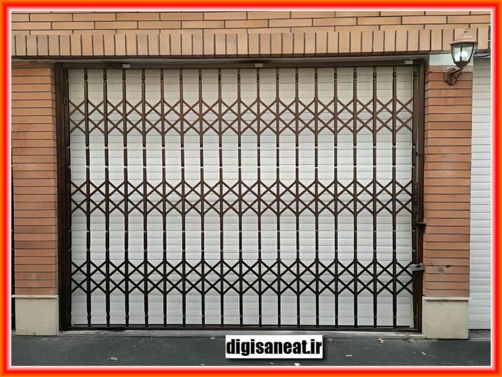 درب آکاردئونی برای مغازه‌ها و انباری‌ها