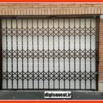 درب آکاردئونی برای مغازه‌ها و انباری‌ها