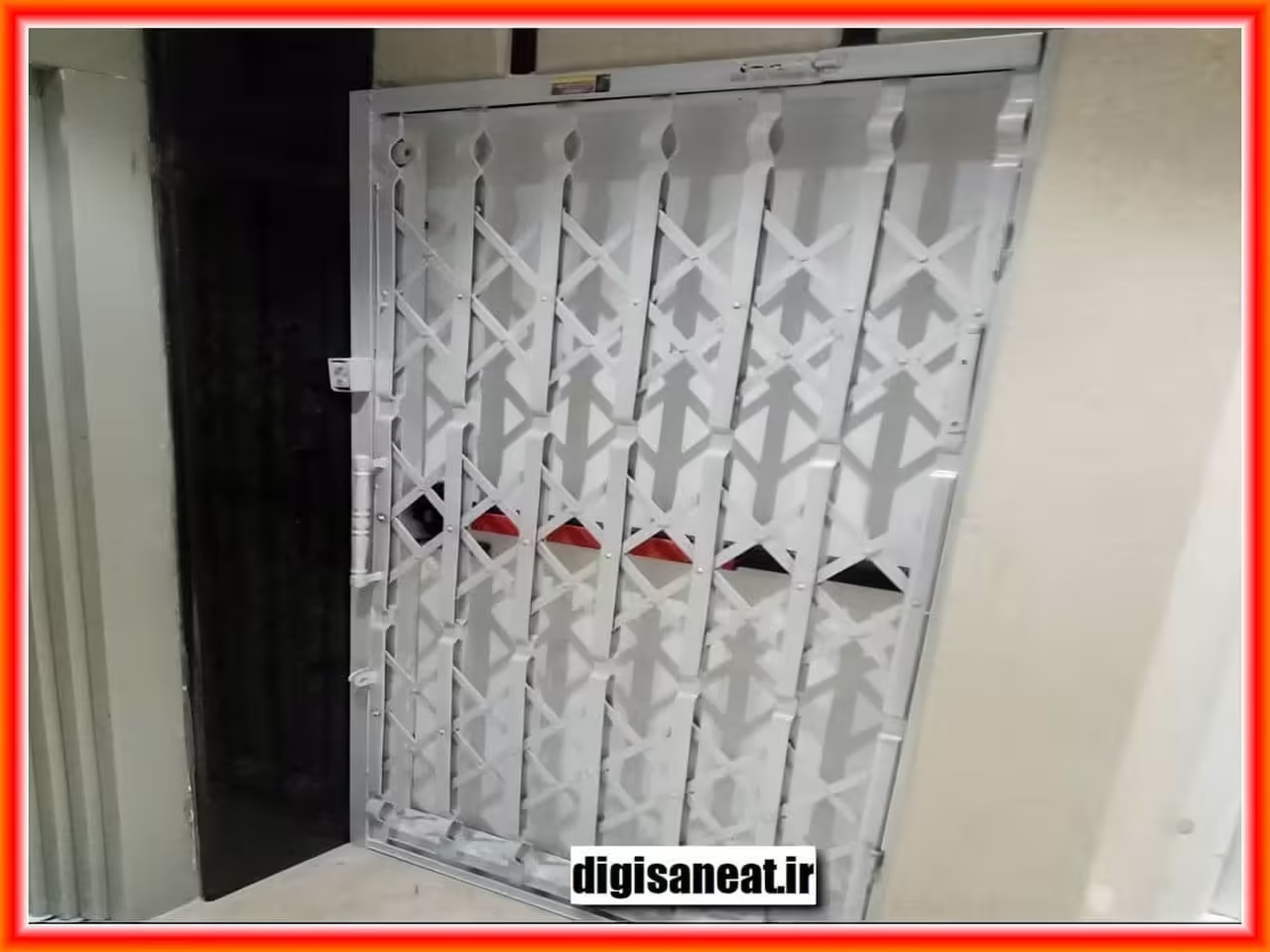 نحوه نصب حفاظ آکاردئونی آهنی
