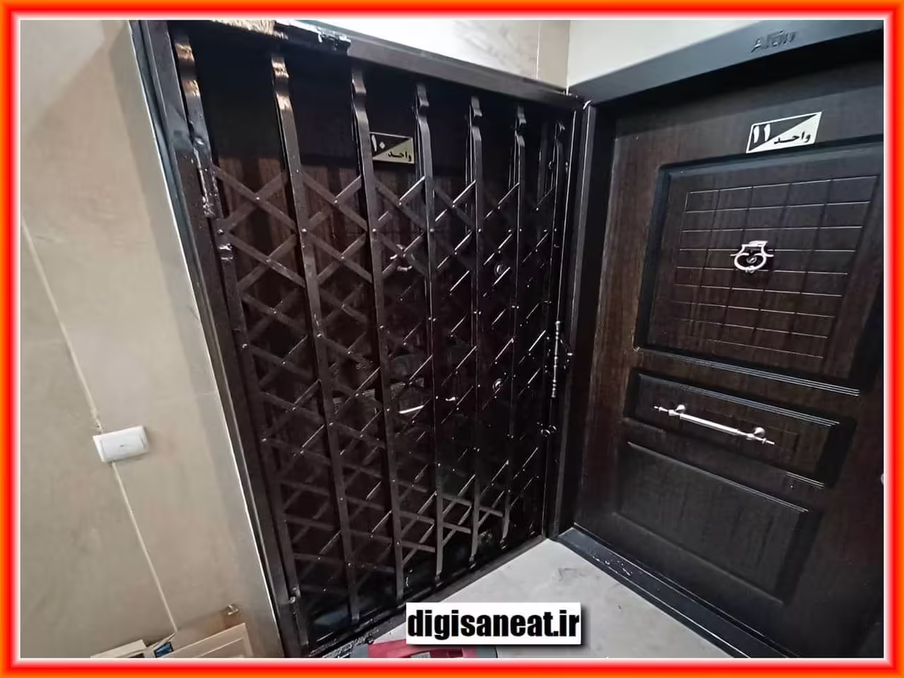 مزایای نصب حفاظ آکاردئونی در درب آپارتمان