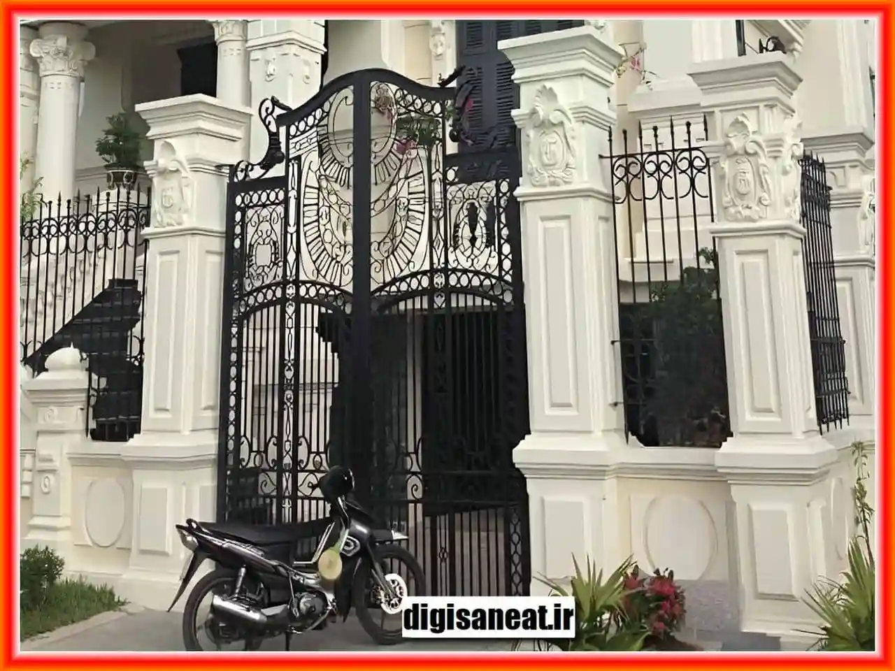 مزایای درب حیاط طرح دار مزایای درب حیاط طرح دار