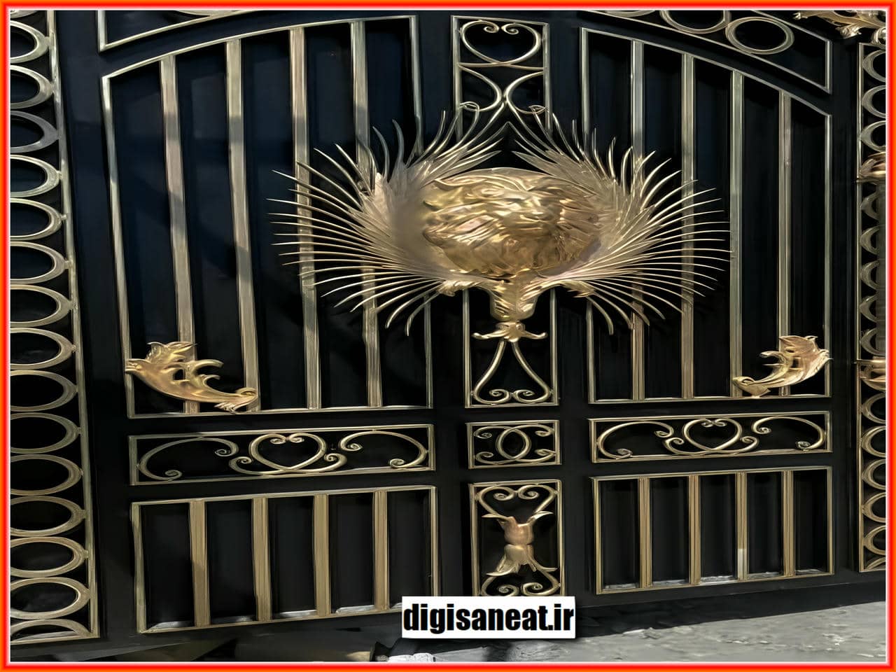 هنر فرفورژه و کاربرد آن در ساخت درب و پنجره‌های فلزی