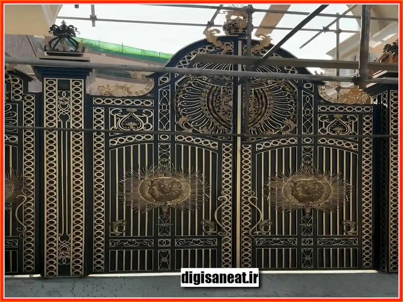 چگونگی سفارش درب فلزی ویلایی