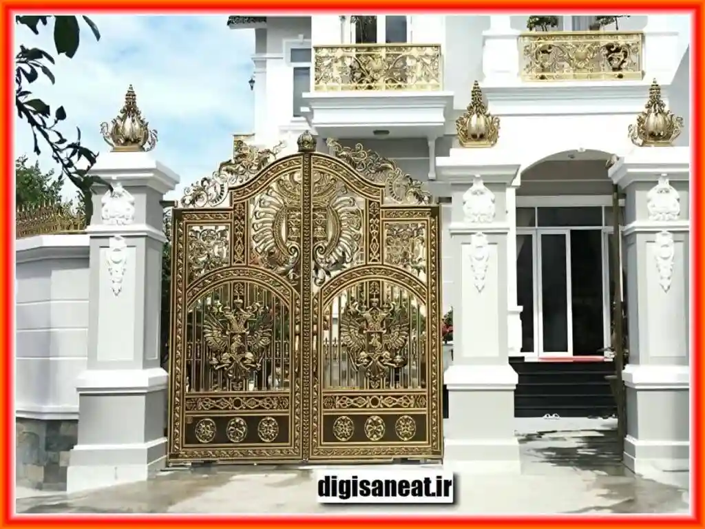 درب فرفورژه در چالوس درب فرفورژه در چالوس