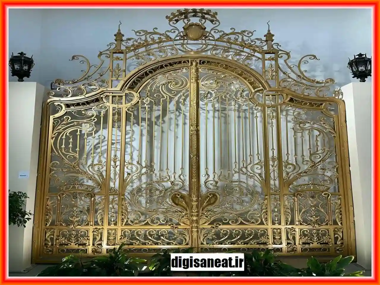 درب آهنی ویلایی در بندر عباس