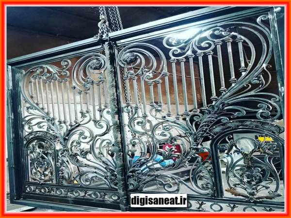 درب حیاط ویلایی مدرن در کردان