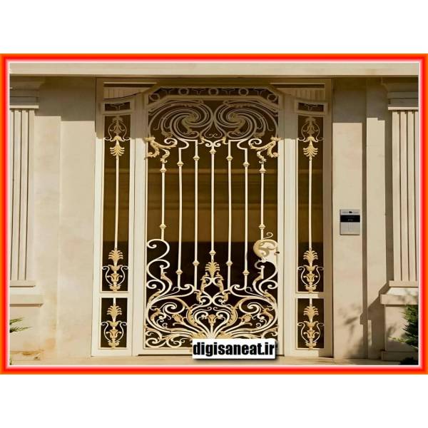 درب حیاط ویلایی تک لنگه | دیجی صنعت درب حیاط ویلایی تک لنگه