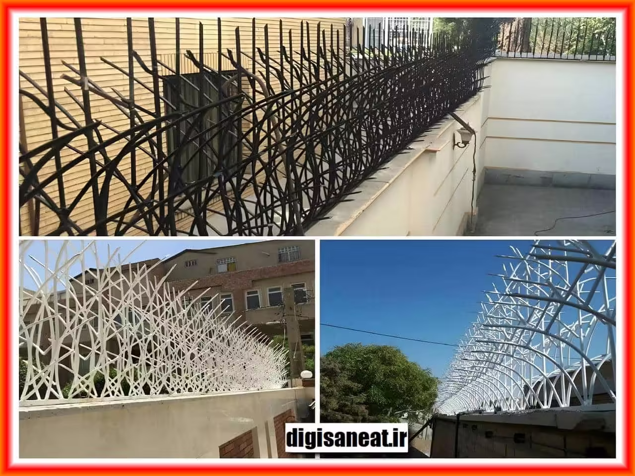 خرید و نصب نرده آهنی سرنیزه ای: اصول و ترفندها