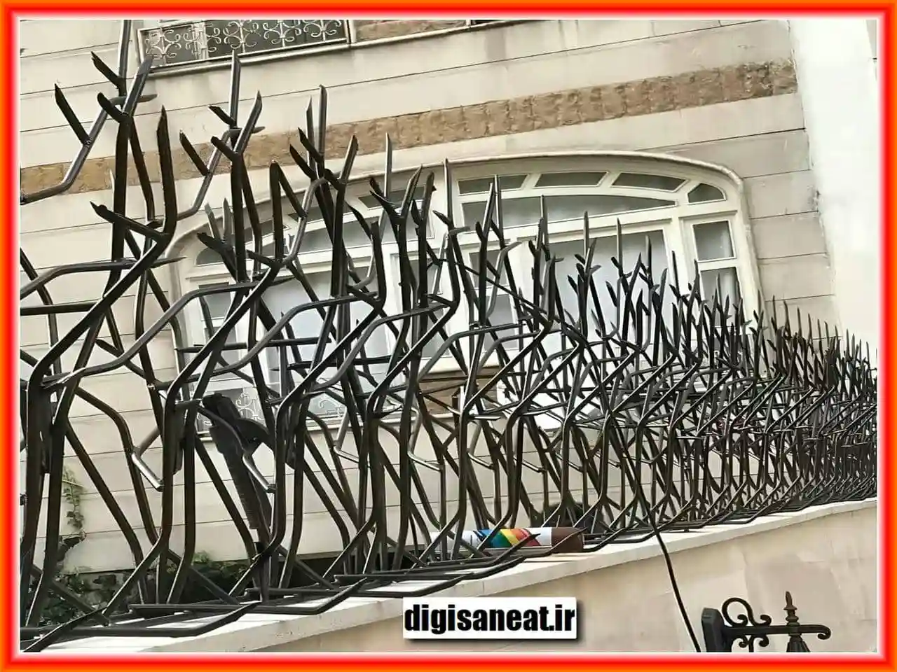 حفاظ شاخ گوزنی در محله شهرک آپادانا