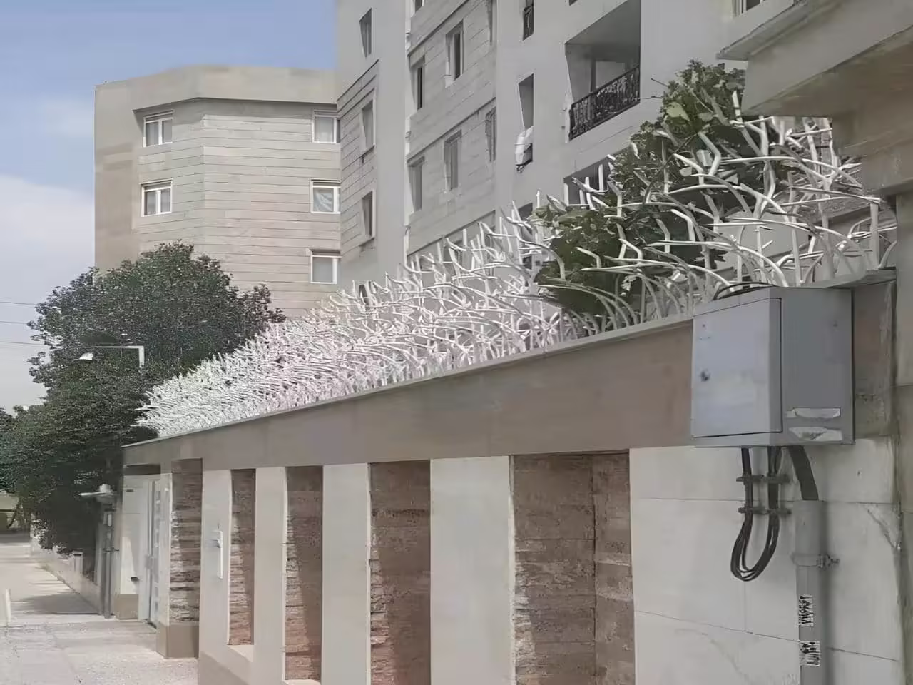 نصب حفاظ شاخ گوزنی دیواری