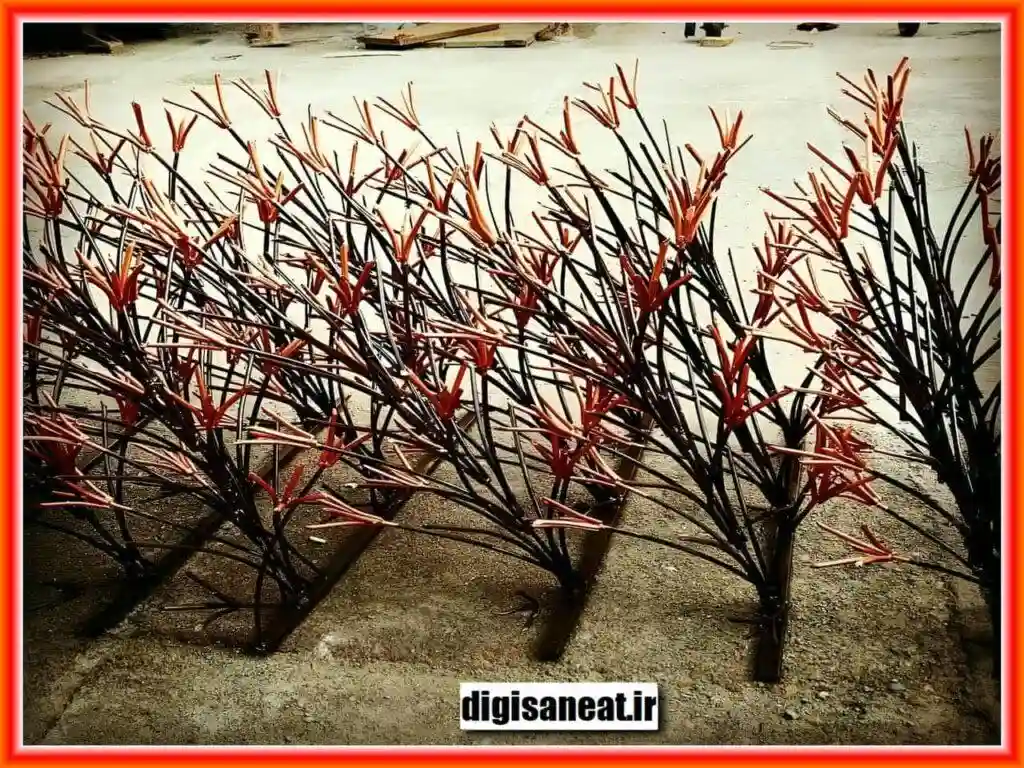 حفاظ نرده شاخ گوزنی مدل لیلیوم