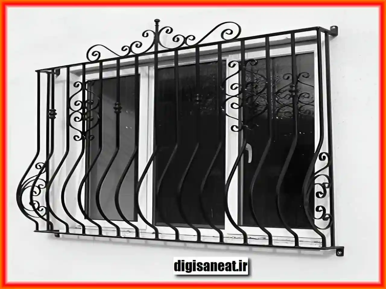 حفاظ پنجره در محله شهرک گلستان (راه آهن)