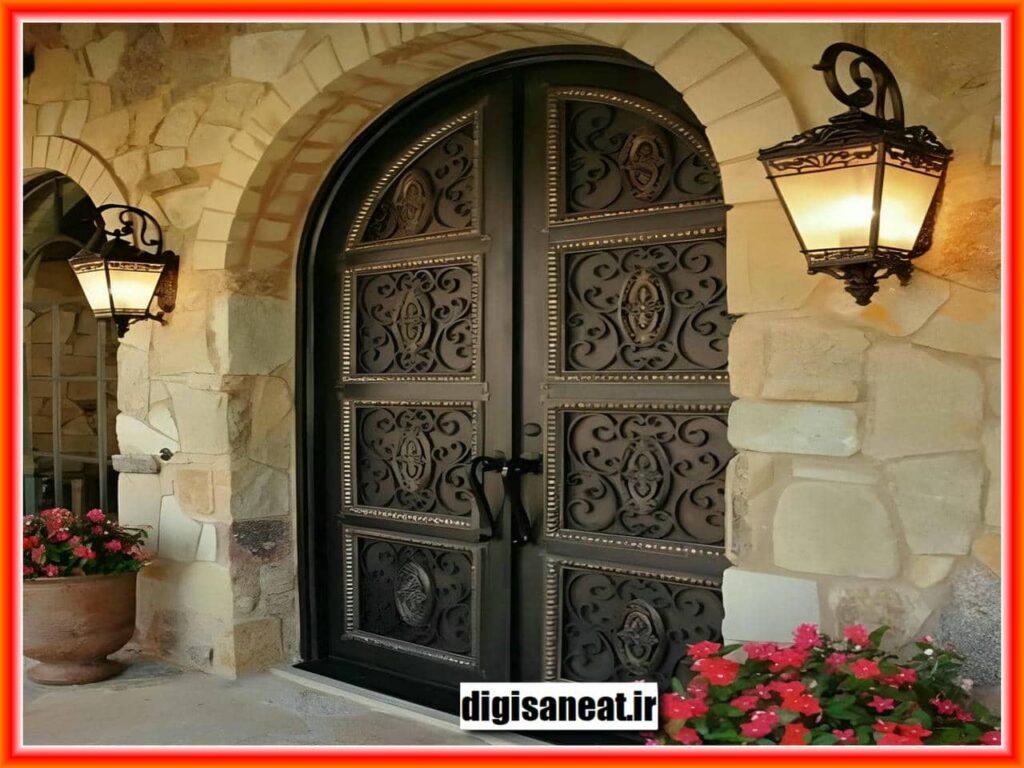 درب فلزی در یاسوج