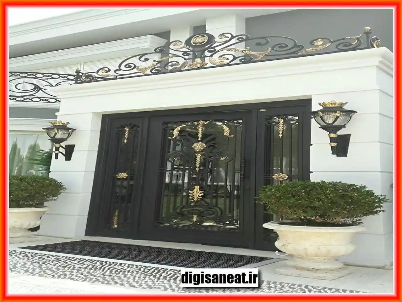 قیمت درب لابی فرفورژه