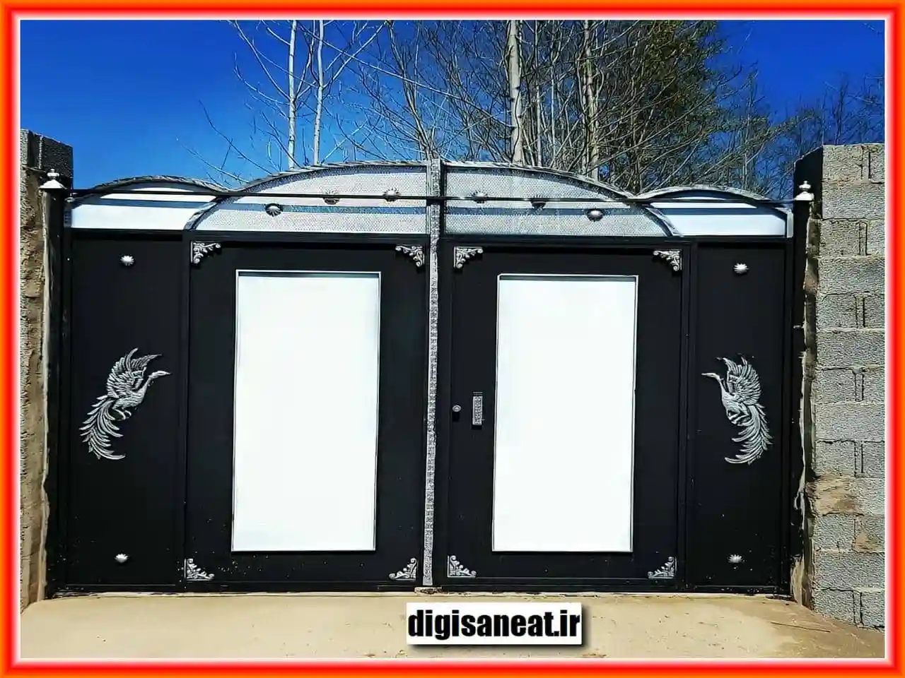 درب باغ ویلا در اردبیل