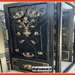 درب پارکینگ جنوبی و شمالی ساختمان در اردبیل