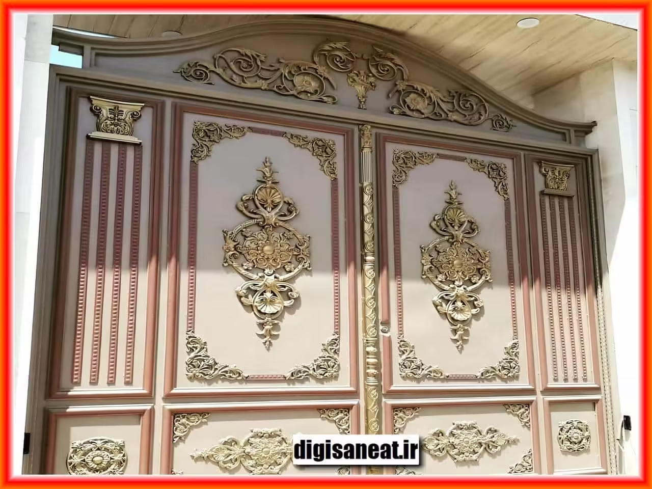 معایب درب آهنی ساده ورودی ساختمان معایب درب آهنی ساده ورودی ساختمان