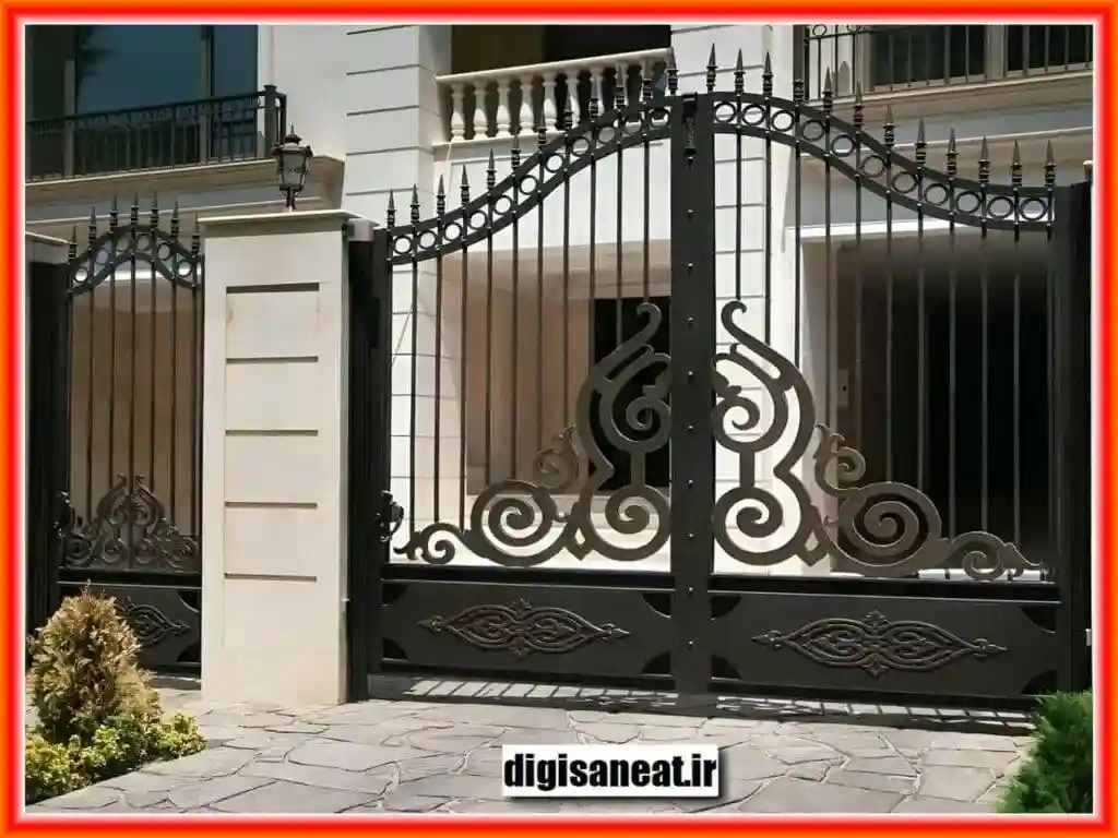 درب فرفورژه در یاسوج درب فرفورژه در یاسوج