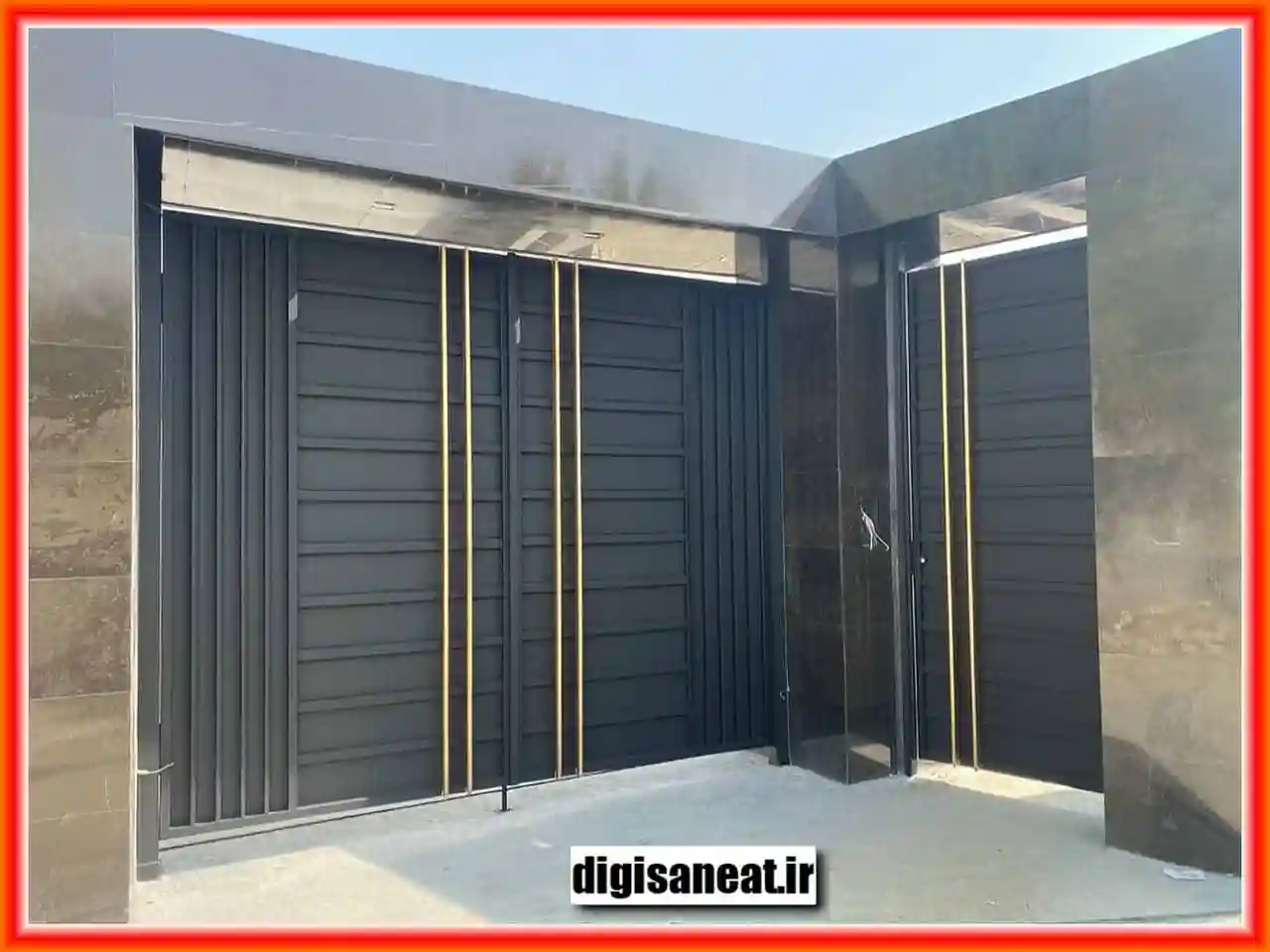 مزایای درب پارکینگ فلزی