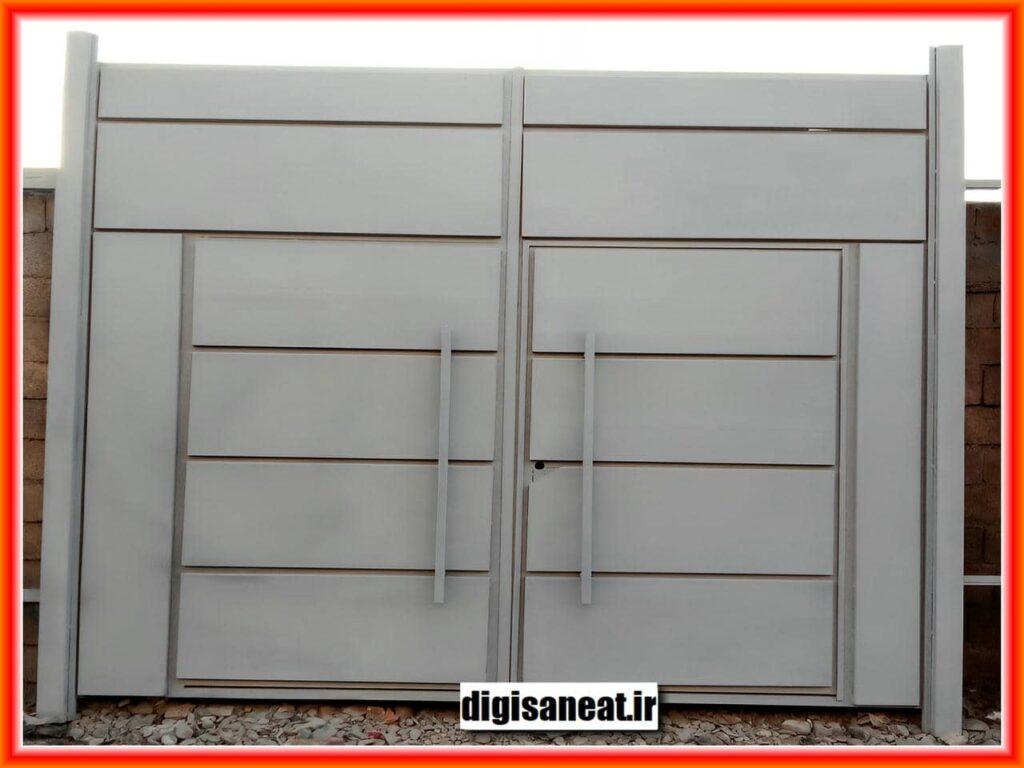درب حیاط ویلایی مدرن در کرج درب حیاط ویلایی مدرن در کرج