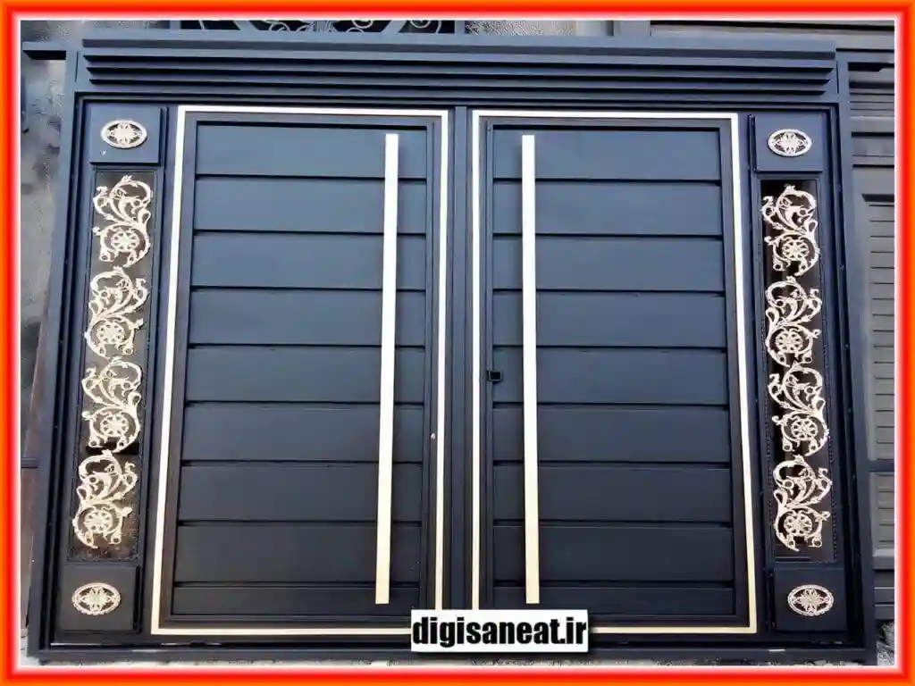 انواع درب آهنی جنوبی ساختمان