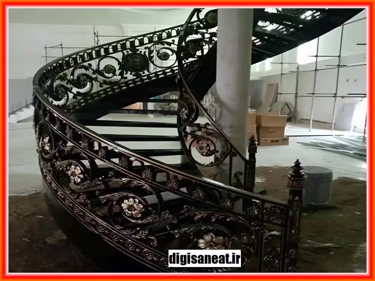 چگونگی نصب نرده فلزی فرفورژه
