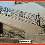 نرده فلزی راه پله ارزان