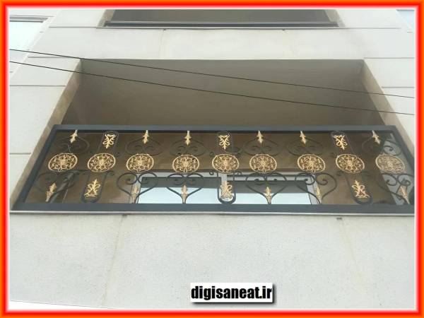 نرده فلزی تراس فرفورژه