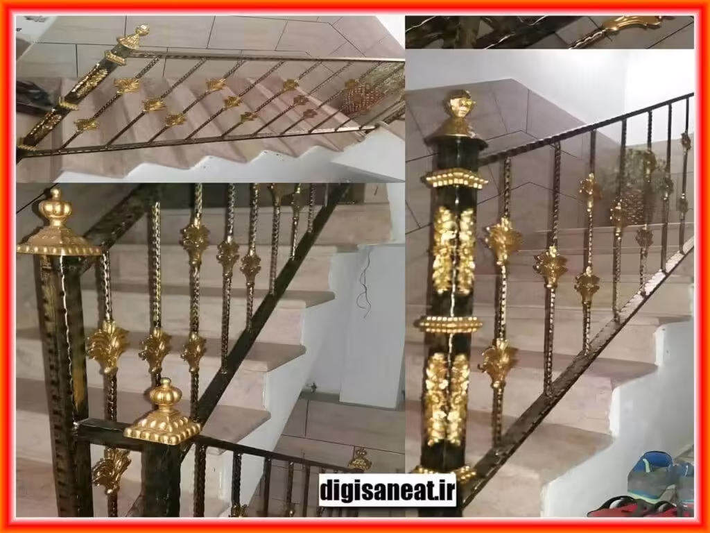 خرید نرده آهنی راه پله خرید نرده آهنی راه پله