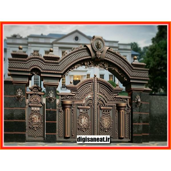 درب پارکینگ جنوبی و شمالی ساختمان در ارومیه