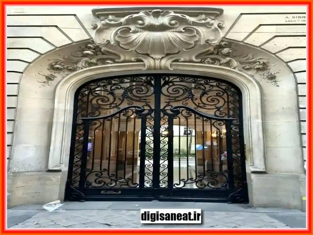 درب ویلایی فرفورژه در بوشهر درب ویلایی فرفورژه در بوشهر