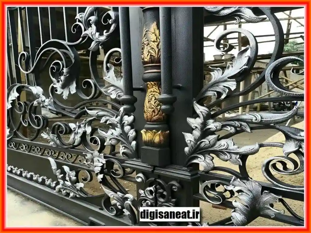مشخصات درب و پنجره آهنی با حفاظ فرفورژه مشخصات درب و پنجره آهنی با حفاظ فرفورژه