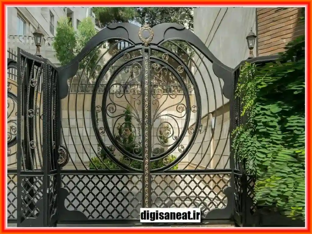 انواع دربهای فرفورژه فلزی حیاطی انواع دربهای فرفورژه فلزی حیاطی