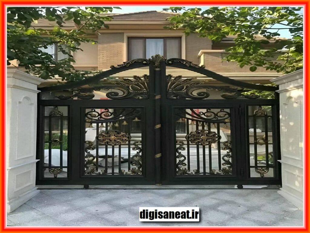 درب پارکینگ جنوبی و شمالی ساختمان در آمل